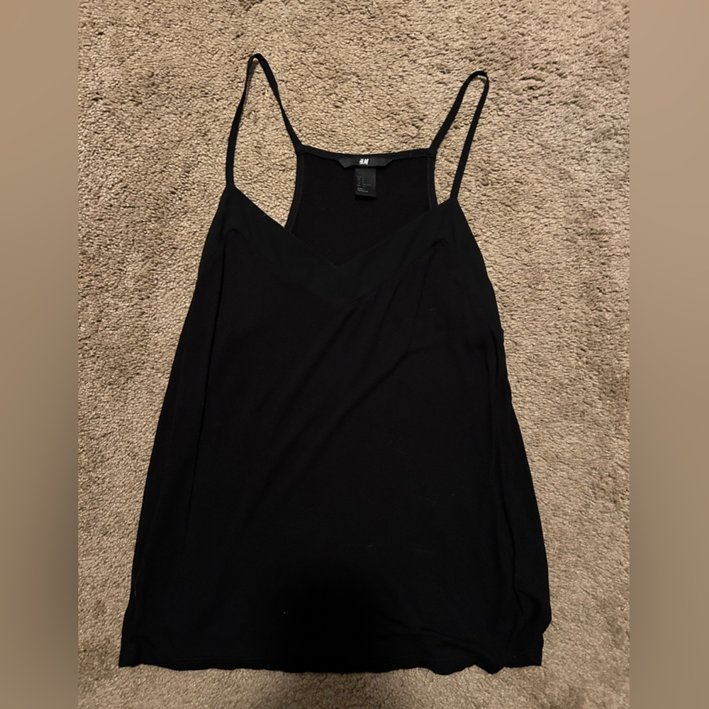Black h and m tank top